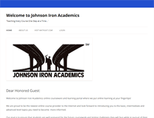 Tablet Screenshot of jironacademics.com
